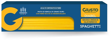 GIUSTO DIABEL BASSO INDICE GLICEMICO PASTA SPAGHETTI 400 G - Fontenova srl