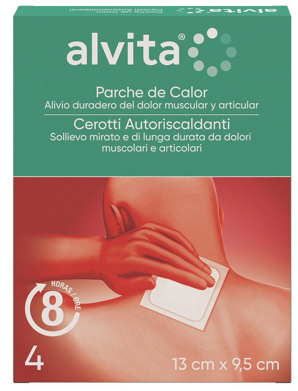 CEROTTO AUTORISCALDANTE ALVITA 4 PEZZI - Fontenova srl