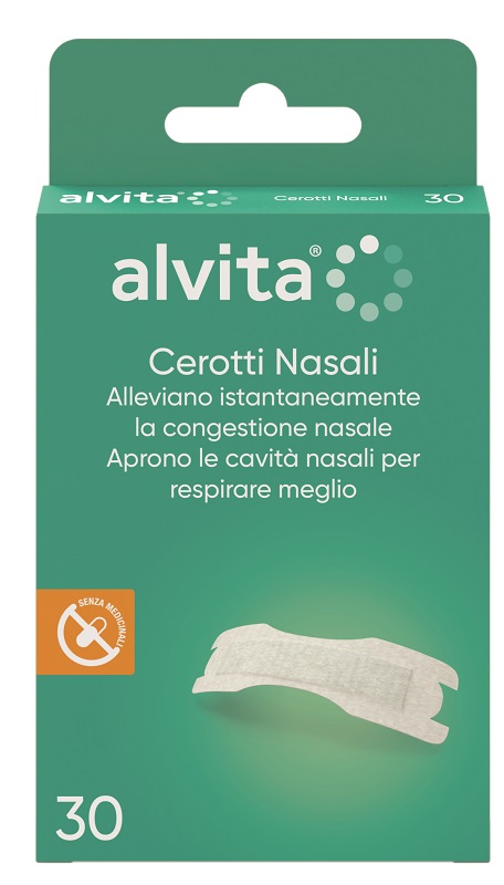 CEROTTO NASALE ALVITA 30 PEZZI - Fontenova srl