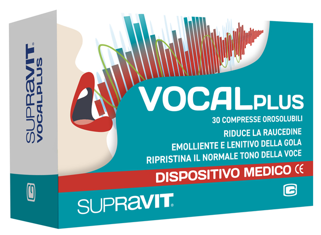 SUPRAVIT VOCALPLUS 30 COMPRESSE OROSOLUBILI - Fontenova srl