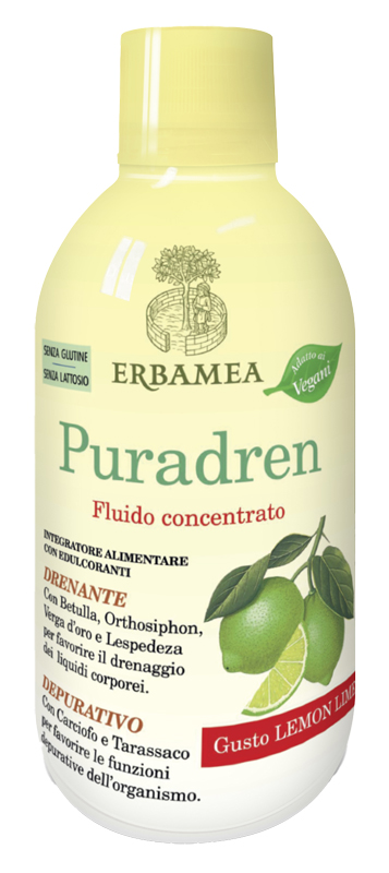 PURADREN LEMON LIME 500 ML - Fontenova srl