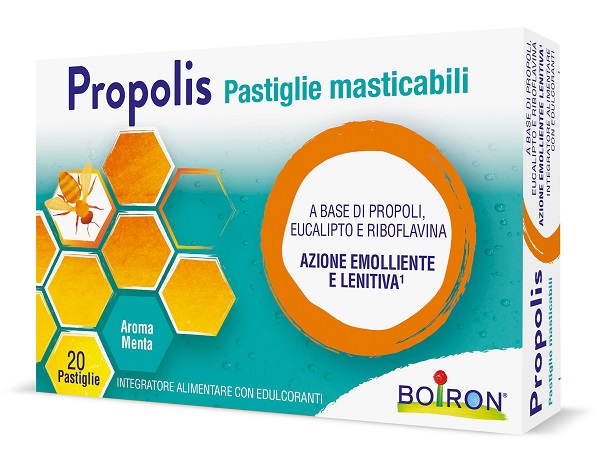 PROPOLIS PASTIGLIE MENTA 20 G - Fontenova srl