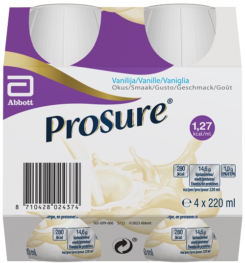 PROSURE VANILLA 4 BOTTIGLIE DA 220 ML - Fontenova srl