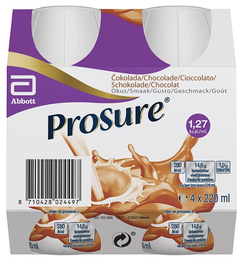 PROSURE CHOCOLATE 4 BOTTIGLIE DA 220 ML - Fontenova srl