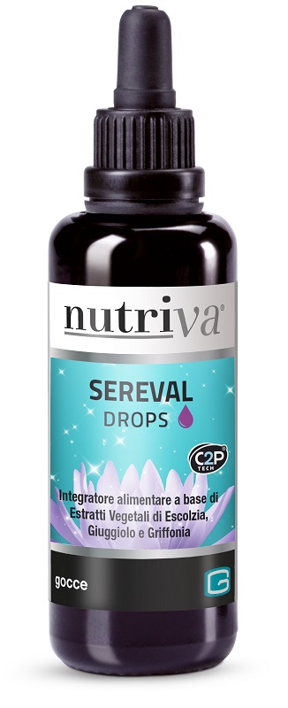 NUTRIVA SEREVAL DROPS 50 ML GUSTO MELA - Fontenova srl