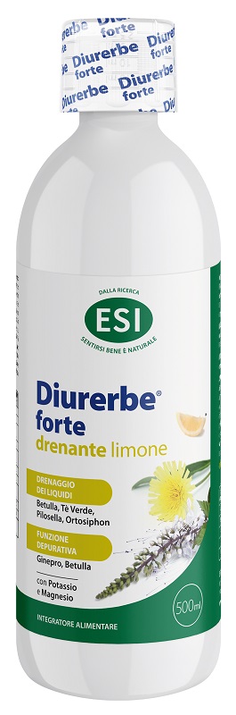 ESI DIURERBE FORTE DRENANTE LIMONE 500 ML - Fontenova srl