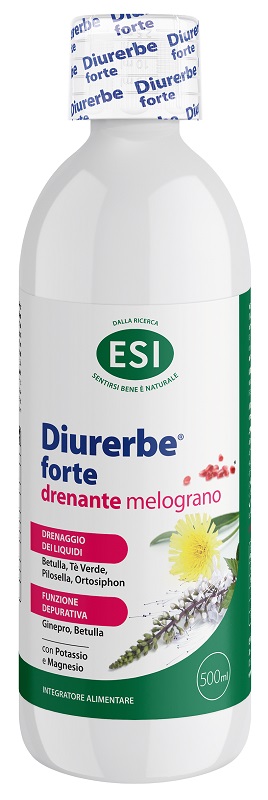 ESI DIURERBE FORTE DRENANTE MELOGRANO 500 ML - Fontenova srl