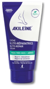 AKILEINE BLU CREMA PIEDI SECCHI 75 ML - Fontenova srl