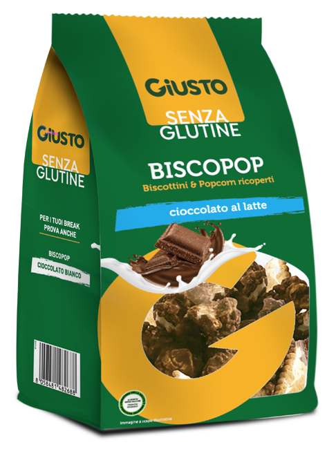 GIUSTO SENZA GLUTINE BISCOPOP NEW 80 G - Fontenova srl