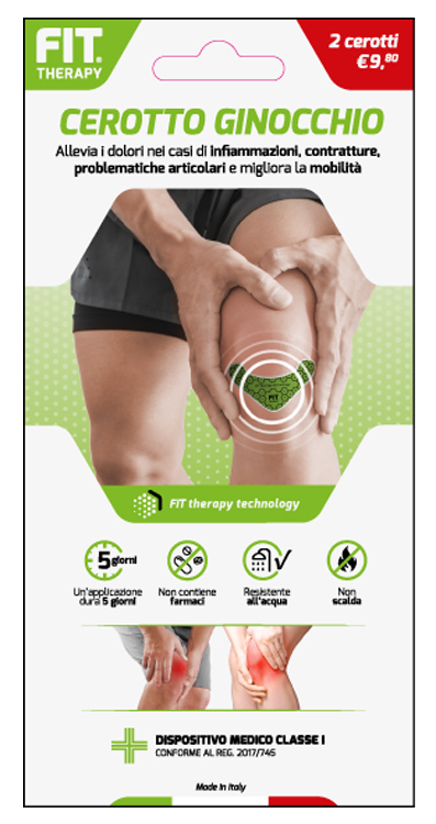 FIT THERAPY CEROTTO GINOCCHIO 2 PEZZI - Fontenova srl