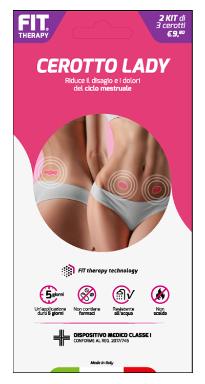 FIT THERAPY KIT CEROTTO LADY 2 PEZZI - Fontenova srl