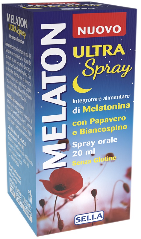 MELATON ULTRA SPRAY ORALE 20 ML - Fontenova srl