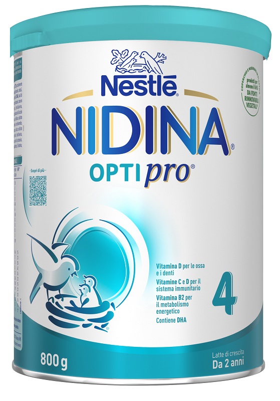 NIDINA OPTIPRO 4 POLVERE 800 G - Fontenova srl