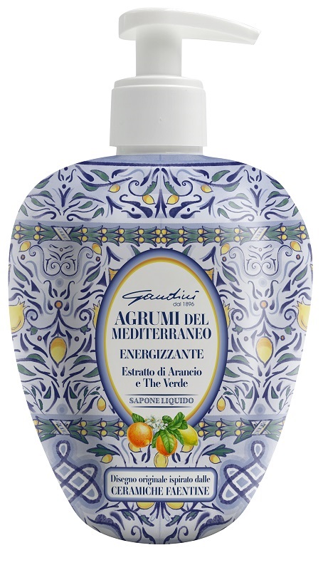 GANDINI SAPONE LIQUIDO FAENZA AGRUMI 500 ML - Fontenova srl