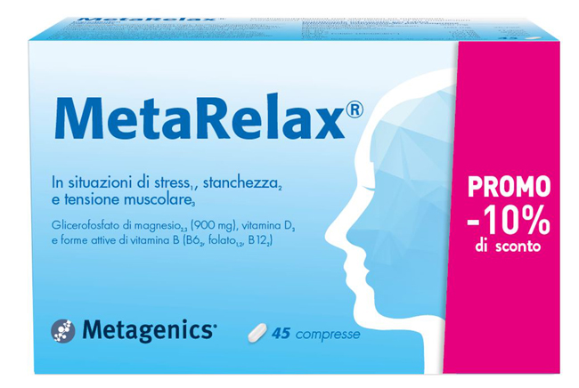 METARELAX 45 COMPRESSE PROMOPACK -10% - Fontenova srl