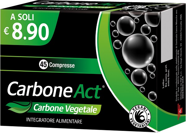 CARBONE ACT 45 COMPRESSE - Fontenova srl
