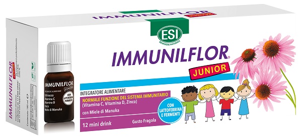 ESI IMMUNILFLOR MINI DRINK JUNIOR 12 MINI DRINK - Fontenova srl