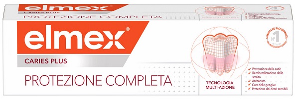 ELMEX DENTIFRICIO CARIES PLUS PROTEZIONE COMPLETA 75 ML - Fontenova srl