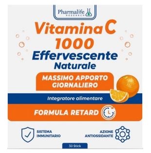 VITAMINA C 1000 EFFERVESCENTE NATURALE 30 STICK - Fontenova srl