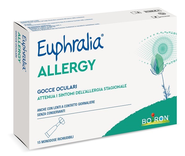 GOCCE OCULARI EUPHRALIA ALLERGY 15 MONODOSE - Fontenova srl
