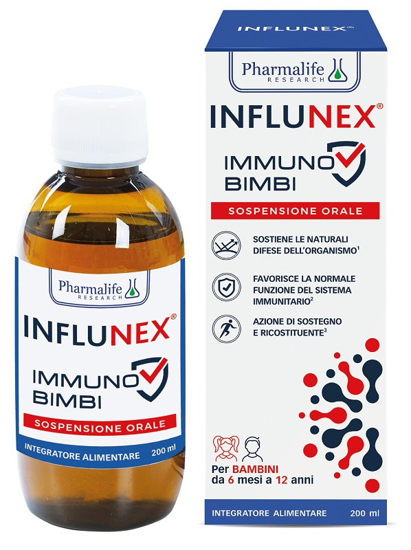 INFLUNEX IMMUNO BIMBI 200 ML - Fontenova srl