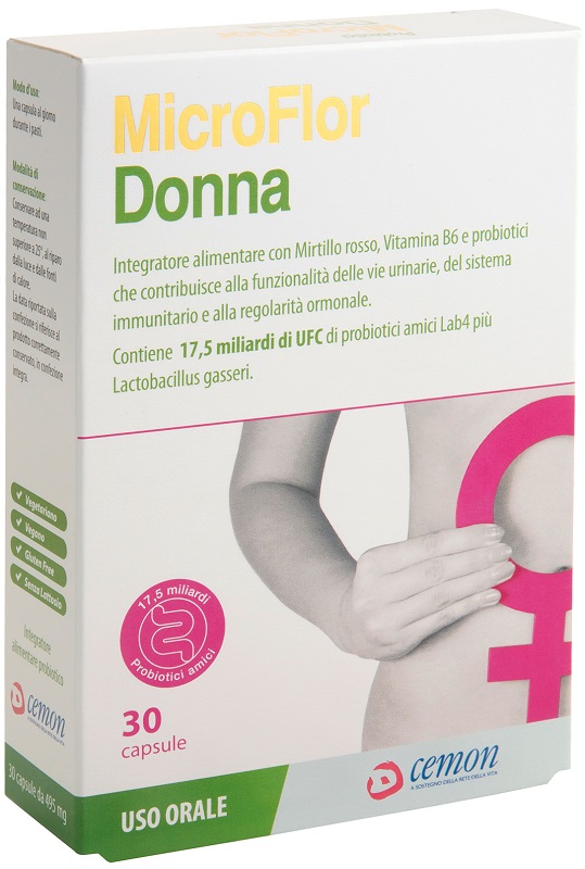MICROFLOR DONNA 30 CAPSULE - Fontenova srl
