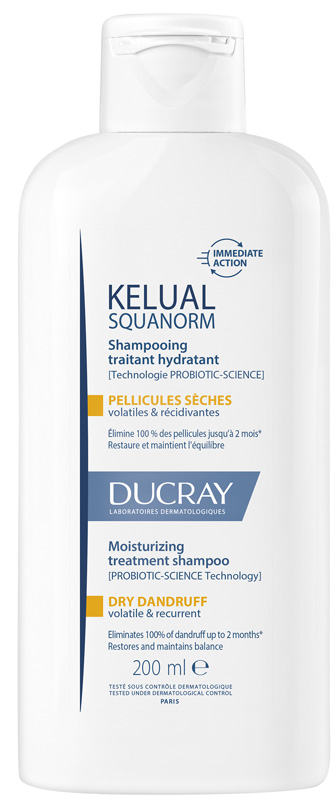 KELUAL SQUANORM SHAMPOO ANTI FORFORA SECCA 200 ML - Fontenova srl