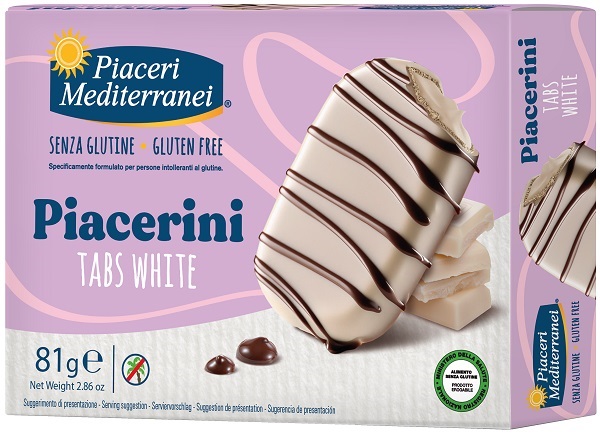 PIACERI MEDITERRANEI PIACERINI TABS WHITE 81 G - Fontenova srl