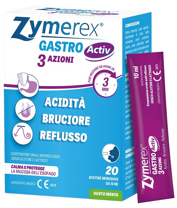ZYMEREX GASTRO ACTIV 20 BUSTINE DA 10 ML - Fontenova srl