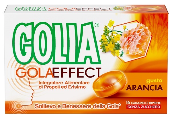 GOLIA GOLA EFFECT ARANCIA 16 CARAMELLE RIPIENE - Fontenova srl