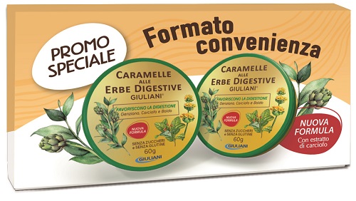 CARAMELLE DIGESTIVE SENZA ZUCCHERO 60 G - Fontenova srl