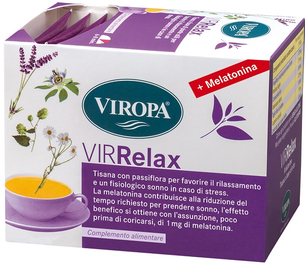 VIROPA VIR RELAX TISANA PASSIFLORA 15 FILTRI 6 G - Fontenova srl