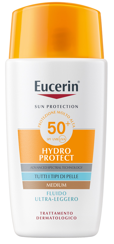 EUCERIN SUN FLUIDO ULTRA LEGGERO TINTED SPF50+ 50 ML - Fontenova srl