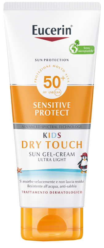 EUCERIN SUN KIDS DRY TOUCH GEL CREAM SPF50+ 200 ML - Fontenova srl