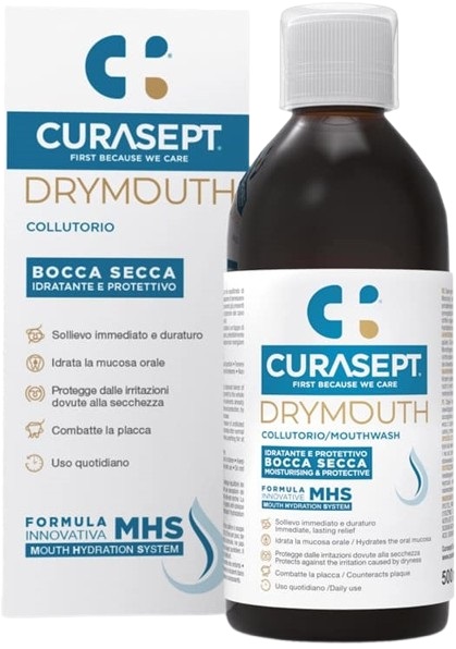 CURASEPT DRYMOUTH COLLUTORIO 500 ML - Fontenova srl