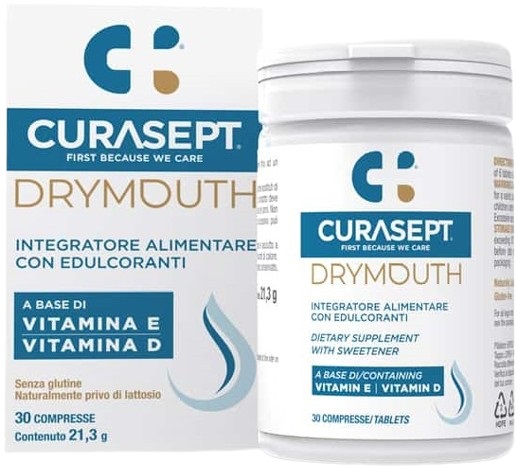 CURASEPT DRYMOUTH 30 COMPRESSE - Fontenova srl