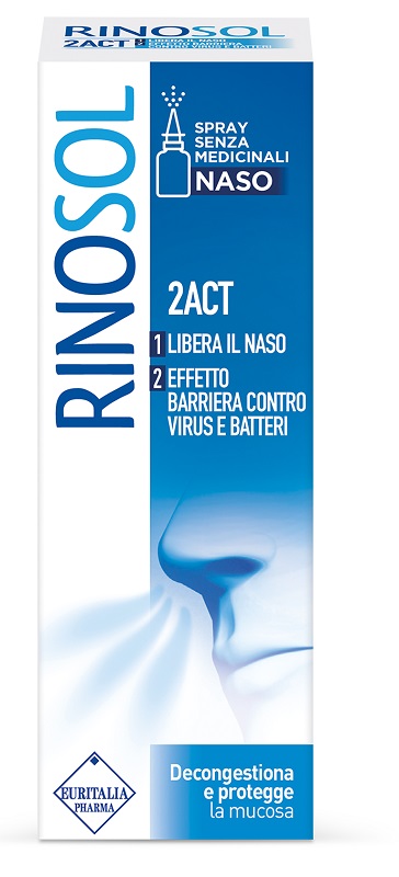 SPRAY NASALE RINOSOL 2ACT 15 ML - Fontenova srl