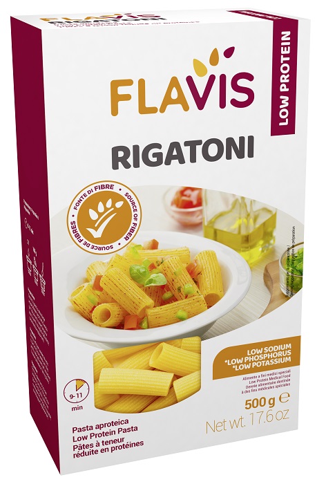 FLAVIS RIGATONI APROTEICI 500 G - Fontenova srl
