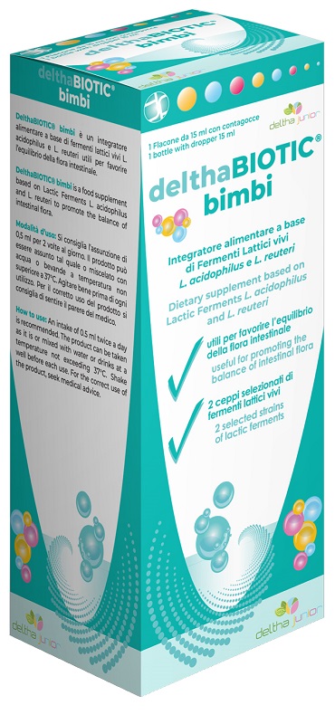 DELTHABIOTIC BIMBI GOCCE 15 ML - Fontenova srl