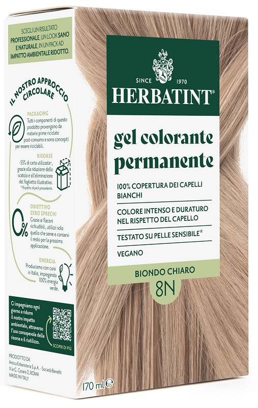 HERBATINT 8N BIONDO CHIARO 170 ML - Fontenova srl