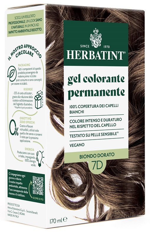 HERBATINT 7D BIONDO DORATO 170 ML - Fontenova srl