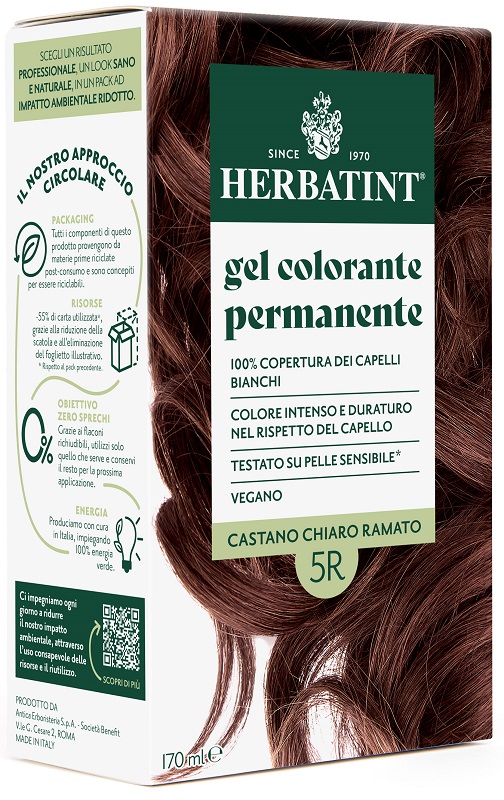 HERBATINT 5R CASTANO CHIARO RAMATO 170 ML - Fontenova srl