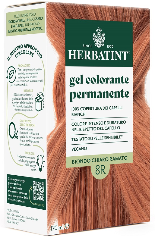HERBATINT 8R BIONDO CHIARO RAMATO 170 ML - Fontenova srl