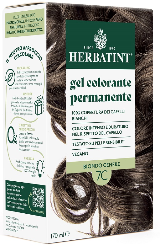 HERBATINT 7C BIONDO CENERE 170 ML - Fontenova srl