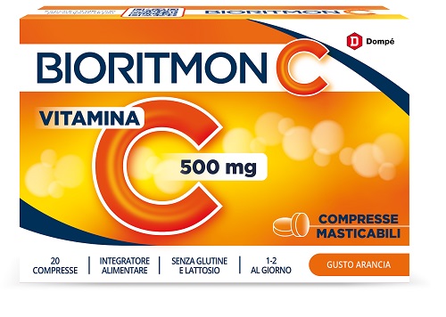 BIORITMON C 500MG VITAMINA C 20 COMPRESSE MASTICABILI - Fontenova srl