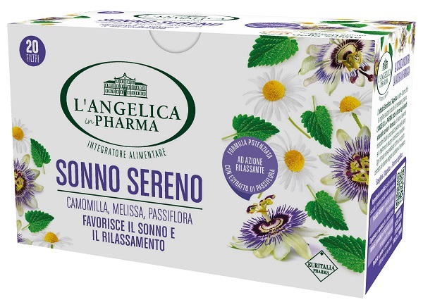 L'ANGELICA TISANA SONNO SERENO 20 FILTRI - Fontenova srl