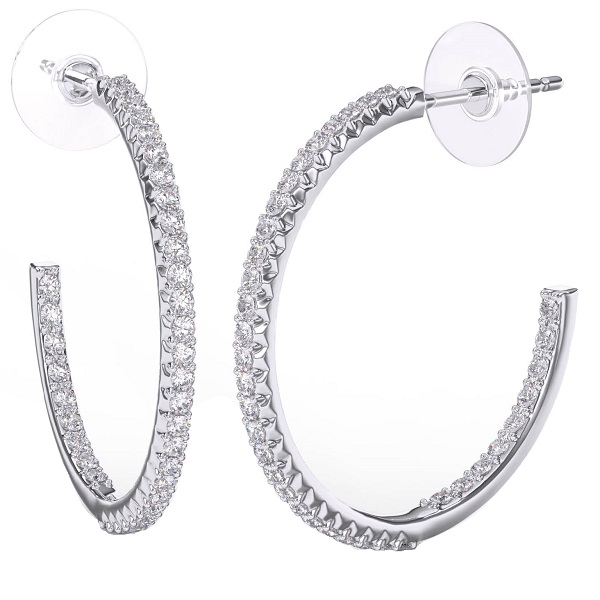 BJT368 ORECCHINO LIORA STAINLESS STEEL - Fontenova srl