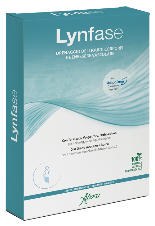 LYNFASE CONCENTRATO FLUIDO 12 FLACONCINI DA 13,3 G - Fontenova srl