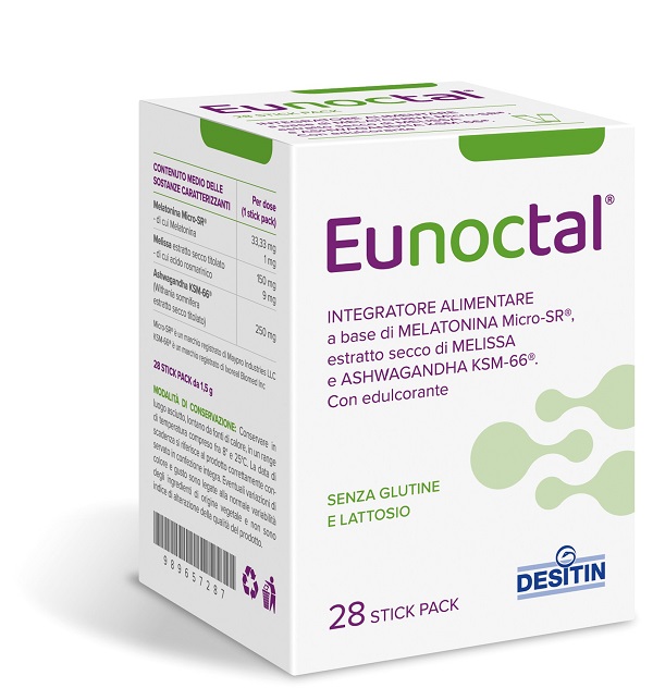 EUNOCTAL 28 STICK PACK CON EDULCORANTE SENZA GLUTINE SENZA LATTOSIO - Fontenova srl