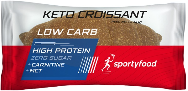 SPORTYFOOD KETO CROISSANT 40 G - Fontenova srl